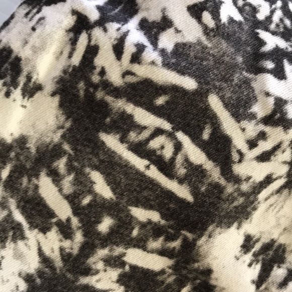 KOOKAI womens 38 high rise skinny stretch jeans black grey white zip front - Picture 12 of 16